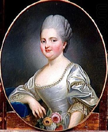 Portrait of Marie Clotilde of France, Attributed to henry pether